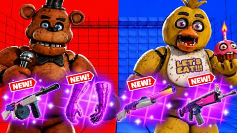 FNAF RVB RED VS BLUE 🔴🔵