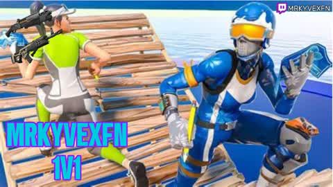 👑MrkyvexFN 1V1 BUILD FIGHT❄️