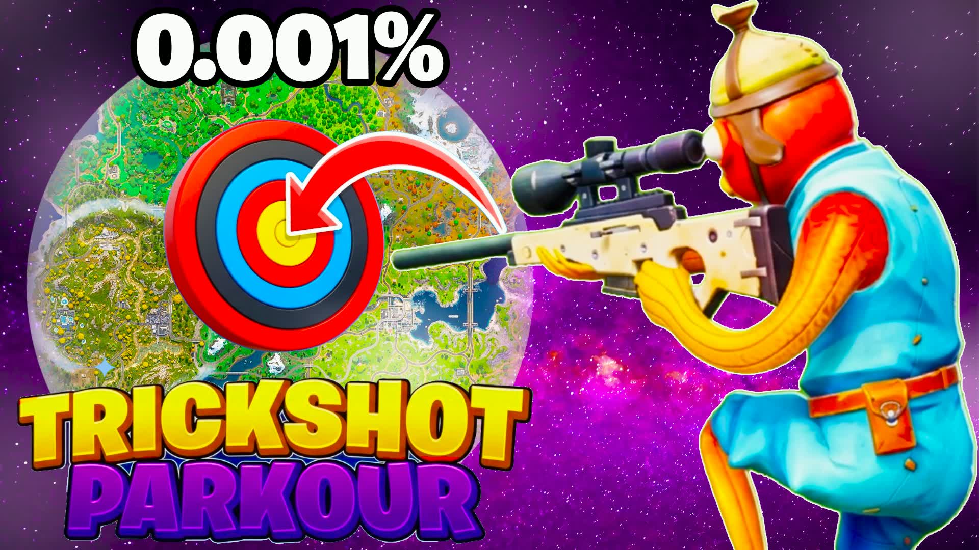 ファイナル トリックショット パルクール🎯(125レベル)