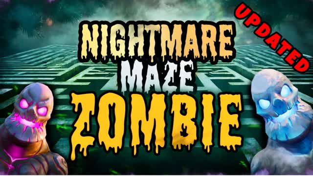 NIGHTMARE MAZE ZOMBIE🧟‍♂️