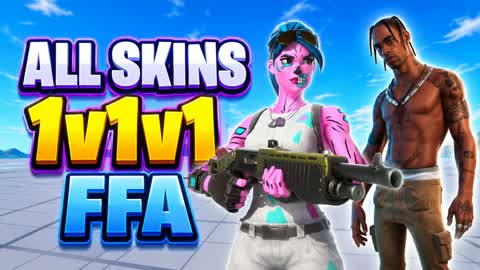 ALL SKINS 1V1V1 FFA