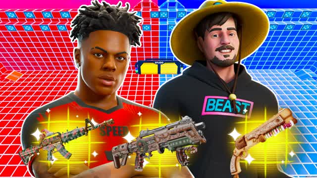 MEGA RED VS MEGA BLUE🔴🔵