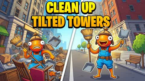 Clean Up! Tilted Towers