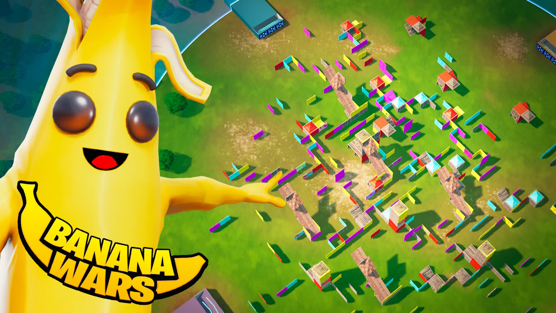 BANANA WARS 🍌 830329183722 by mirronake Fortnite Creative Map Code