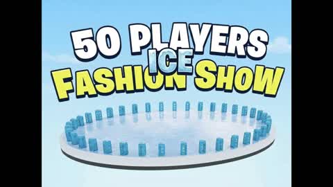 50 players-glace fashion show