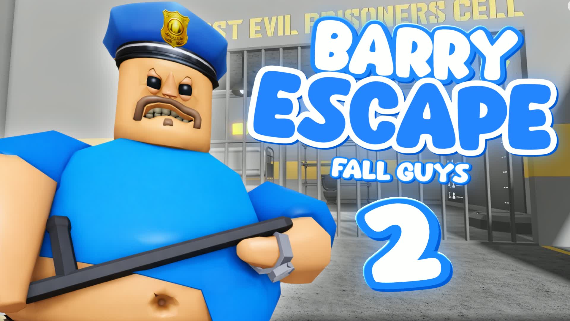 ESCAPE BARRY 2 FALL GUYS [Obby]
