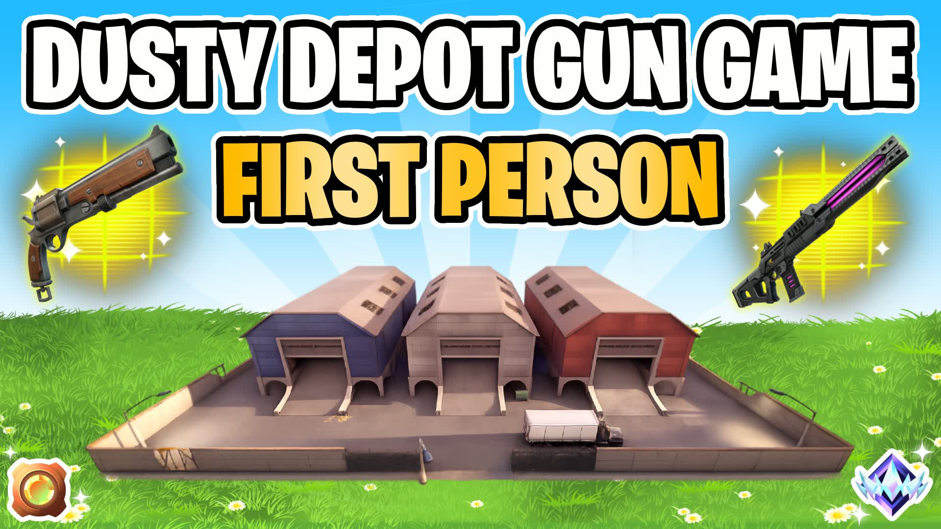 DUSTY DEPOT GUN GAME - FIRST PERSON 🔫