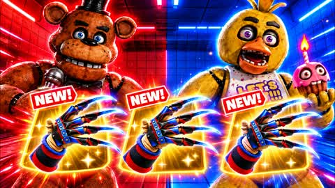 FNAF ROJO VS AZUL 🔴🔵