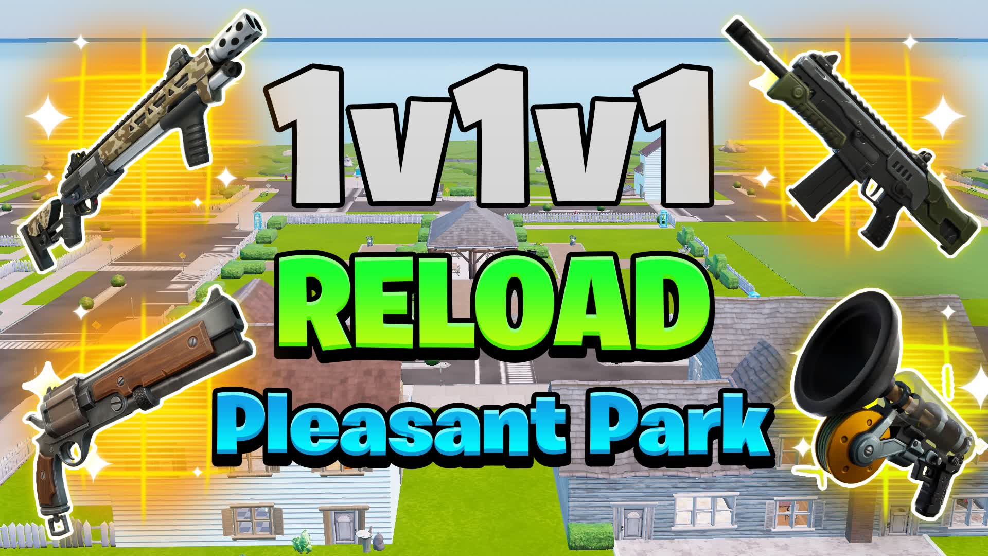 1V1V1 Reload Realistics Pleasant Park