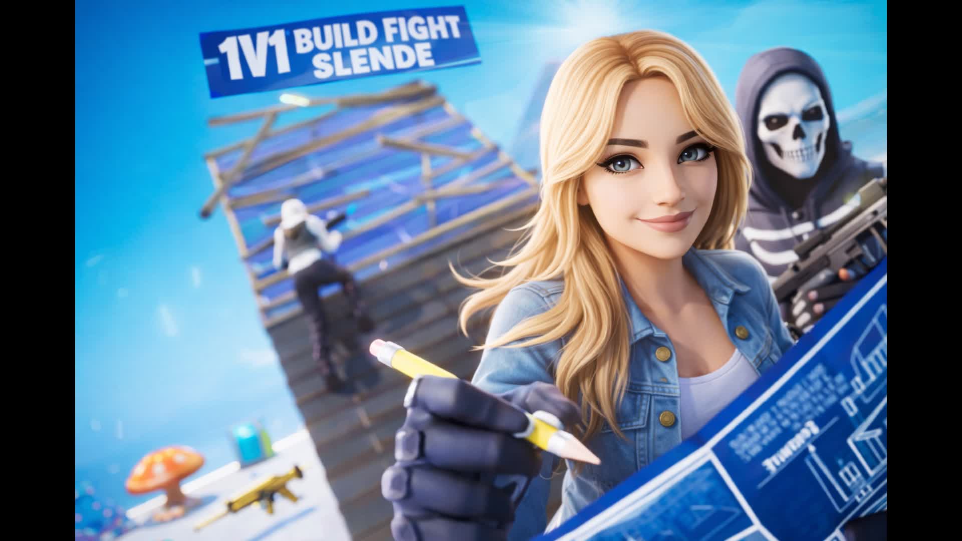 1V1 Buildfight SLENDE