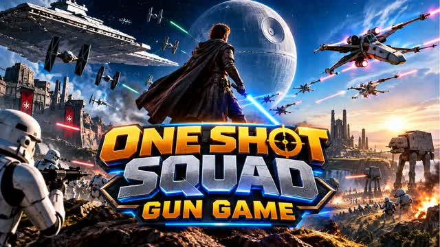 Star Wars : One Shot Squad Gun Game
