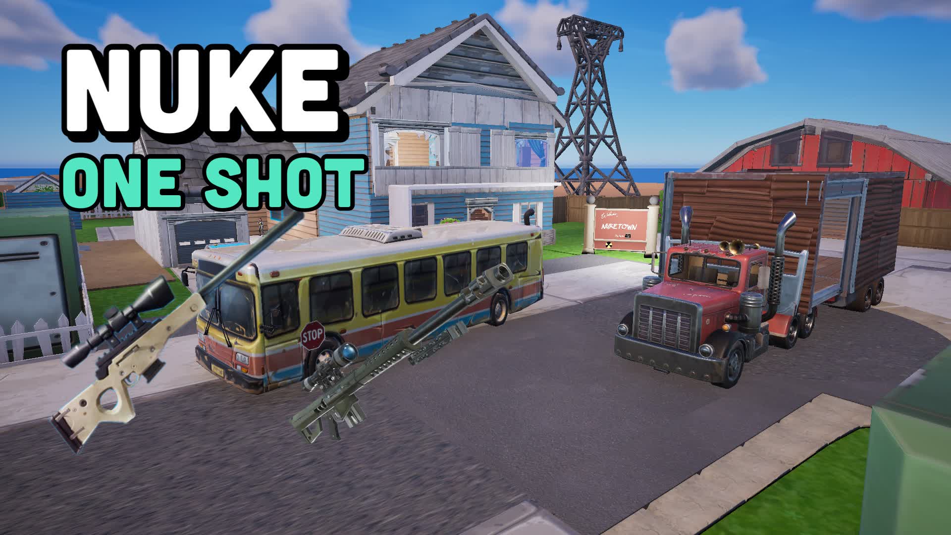 NUKE SNIPER ONE SHOT! - FFA