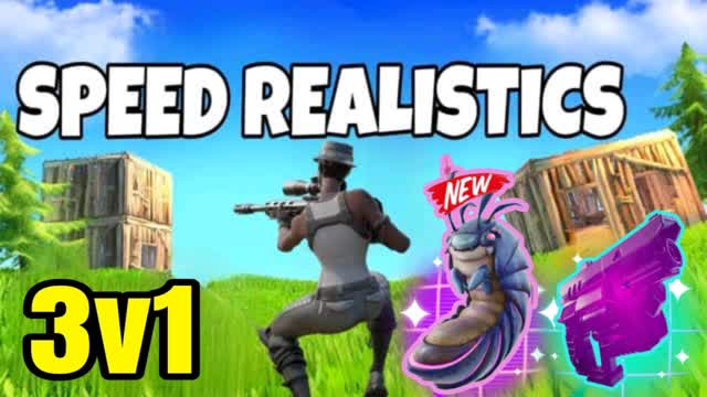 SPEED REALISTICS 🔫 3V1 [1V3] 🔫