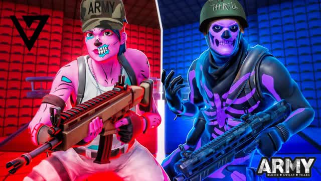 🔴RED VS🔵 BLUE-ARMY VERSION🪖