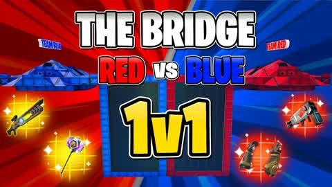 THE BRIDGE RVB Red vs Blue đ´đľ 1v1