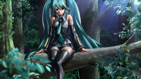 Sit with hatsune miku