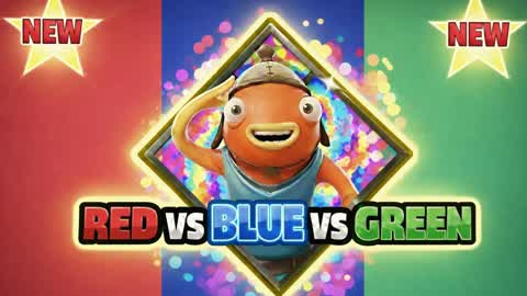 🔥RED VS BLUE VS GREEN🔥 - FREE FOR ALL