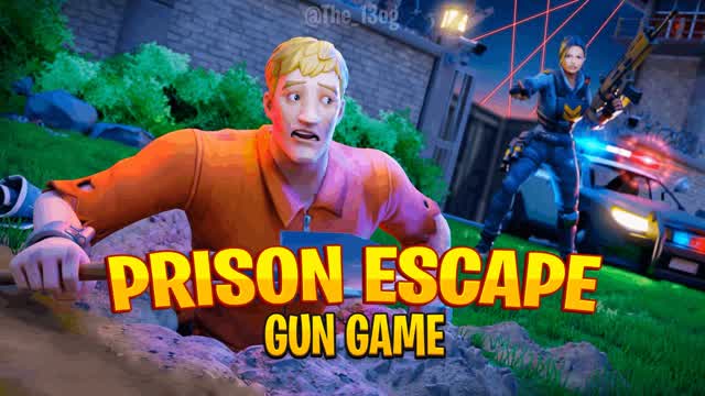 🚨 Prison Escape Gun Game 👮