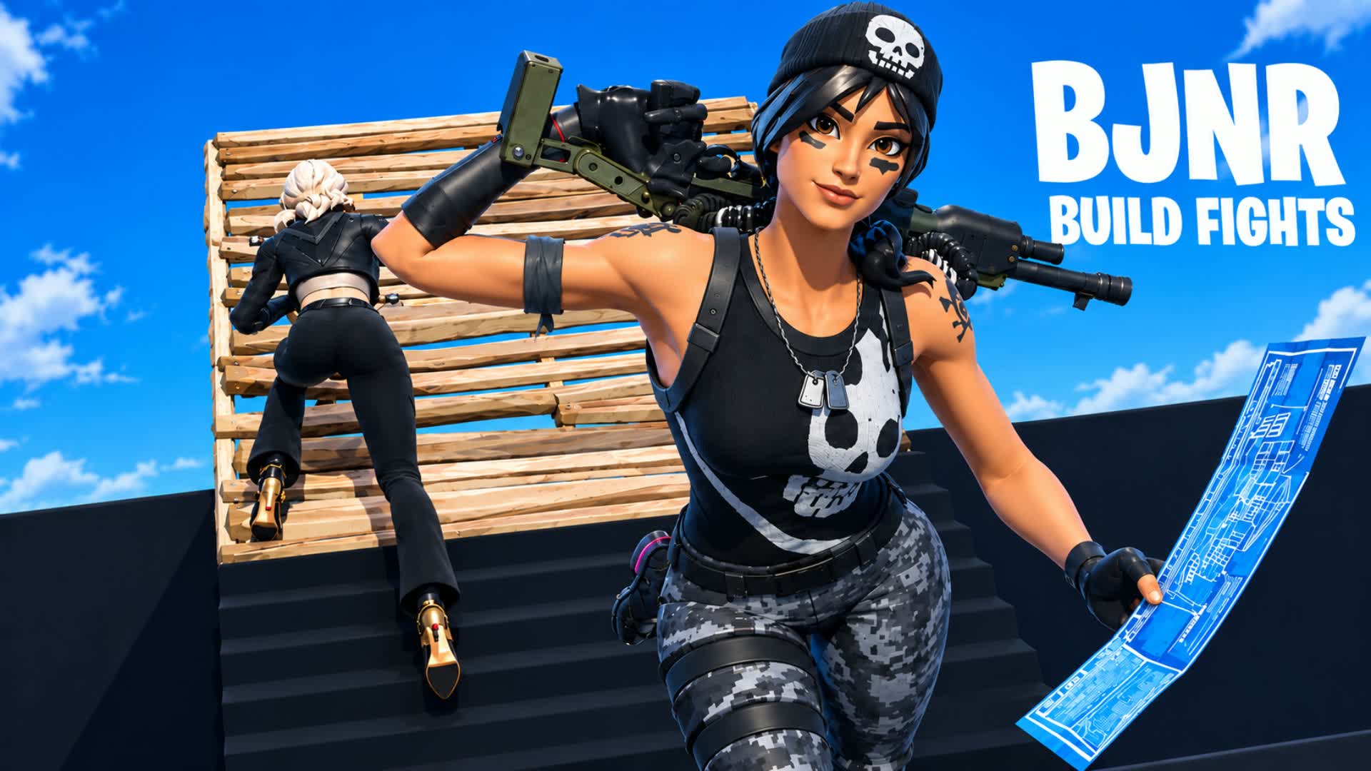 BJNR Build Fights (200 Pumps) — Fortnite island 9887-7128-8437 by LVL BJNR