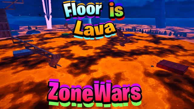 Zonewars The Floor Is lava - EXTREME
