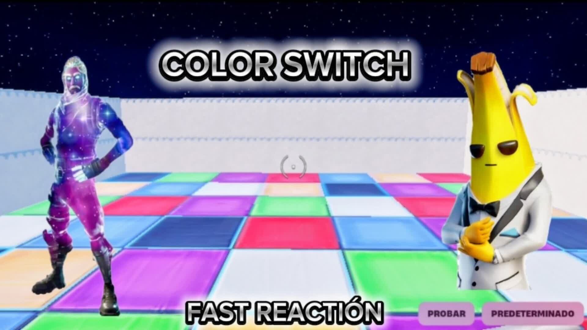 チャレンジ 🌈 カラースイッチ