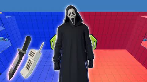 GHOST FACE RED VS BLUE 🔴🔵