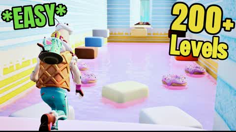 🍰Cake Parkour 200+🍰