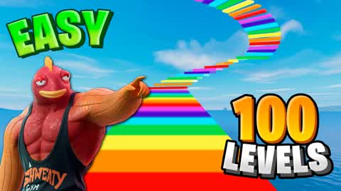 100 Level Obby Parkour Easy ⭐