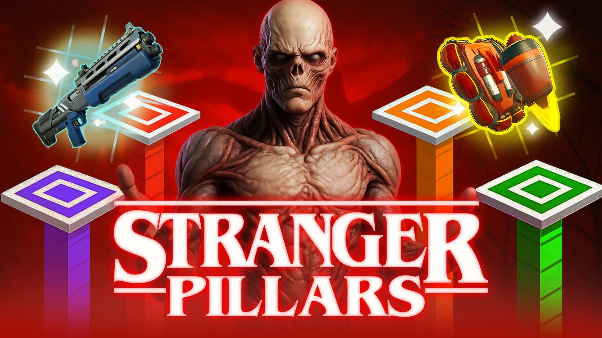 STRANGER THINGS PILLARS MINIGAME