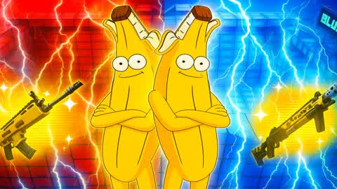 RED VS BLUE🔴🔵 FUNNY BANANA🍌🍌