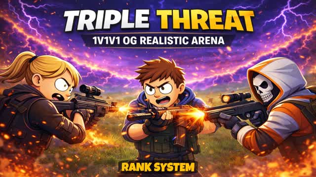 1V1V1 REALISTIC PVP FFA ARENA(OG)