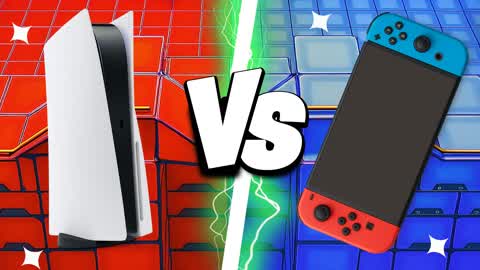 HYPE SWITCH VS CONSOLE RED VS BLUE🔴🔵
