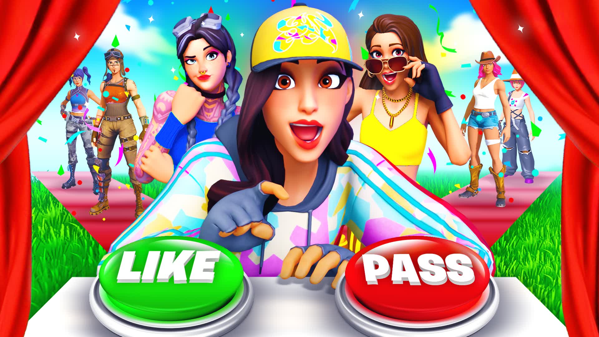 LIKE OR PASS FASHION 1546 3467 9655 By Jfs Fortnite