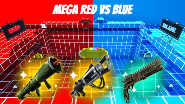 MEGA RED VS BLUE 🔴🔵
