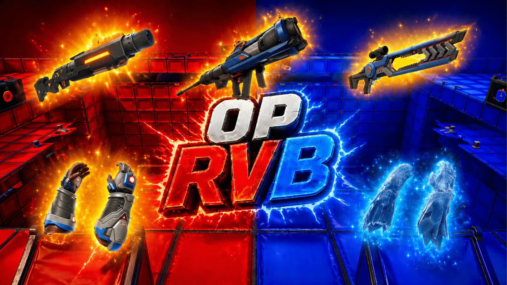 OP RED VS BLUE 🔴🔵