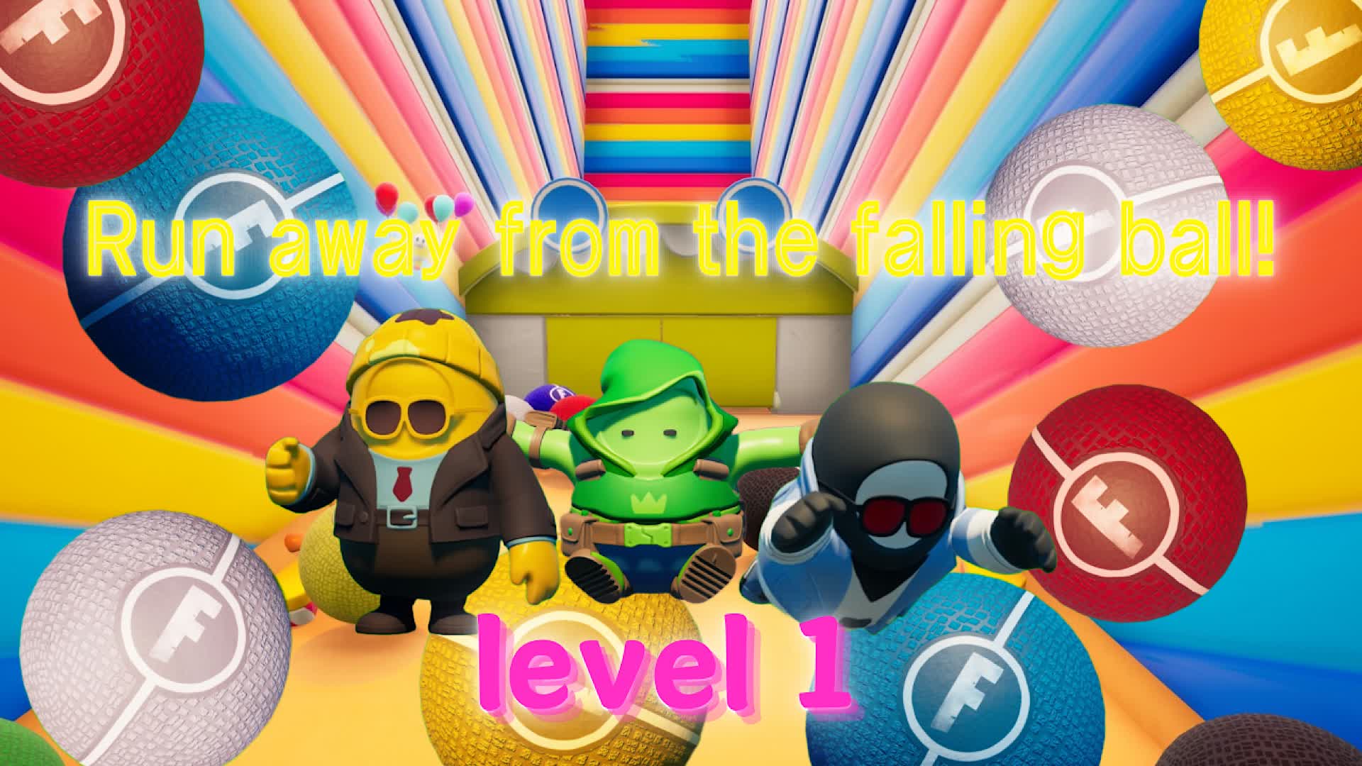 [Fall Guys]上から落ちてくるボールを避けろ！ステージ1 1335-1682-0395 by takuton - Fortnite ...