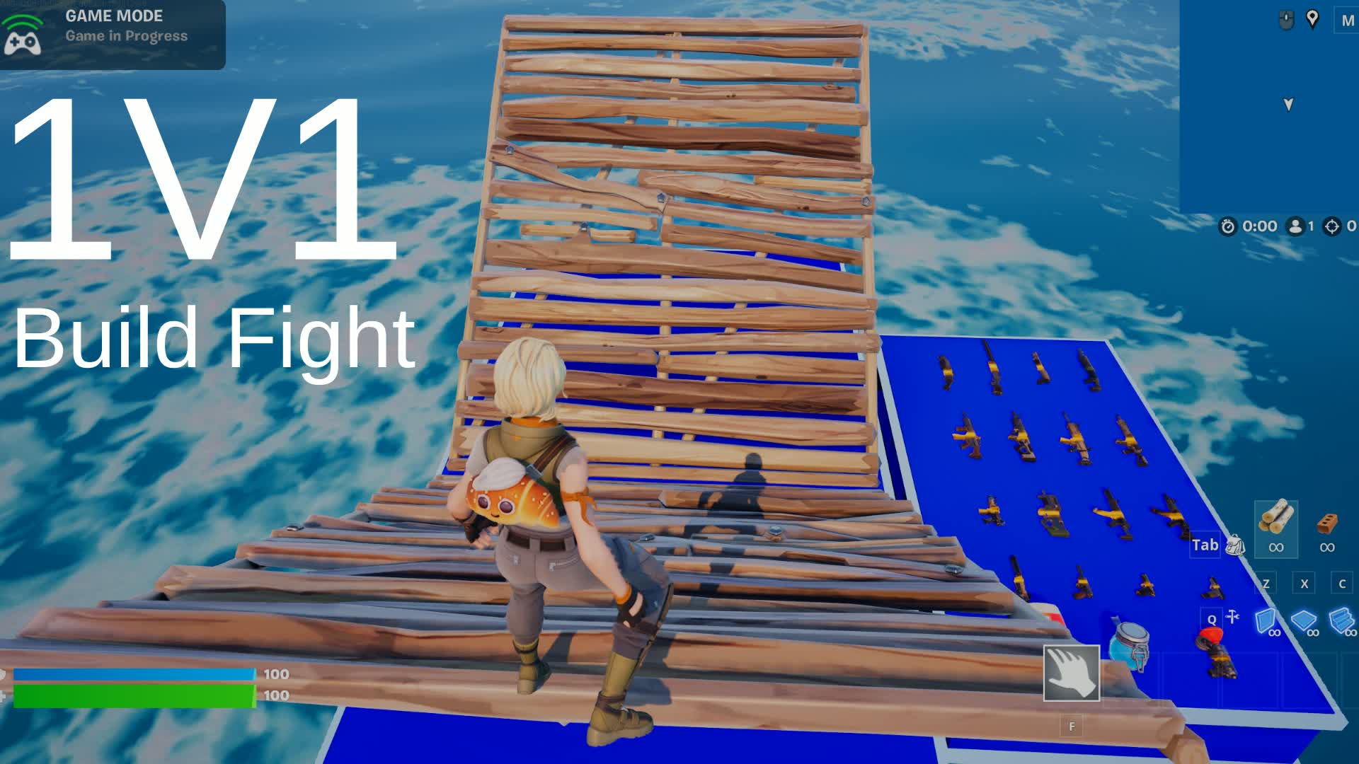 1v1 イージー 建築ファイト