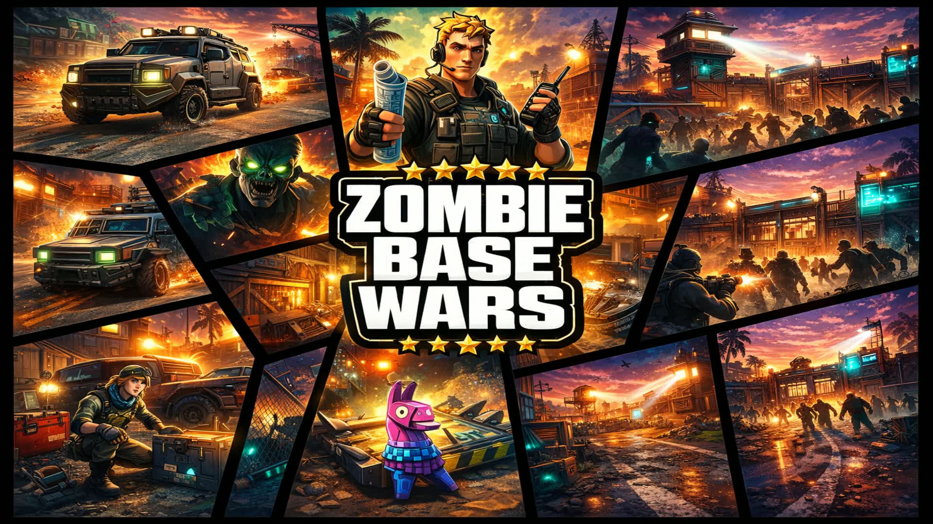 🧟ZOMBIES BASE WARS 🎭⭐🎵👚 FASHION SHOW