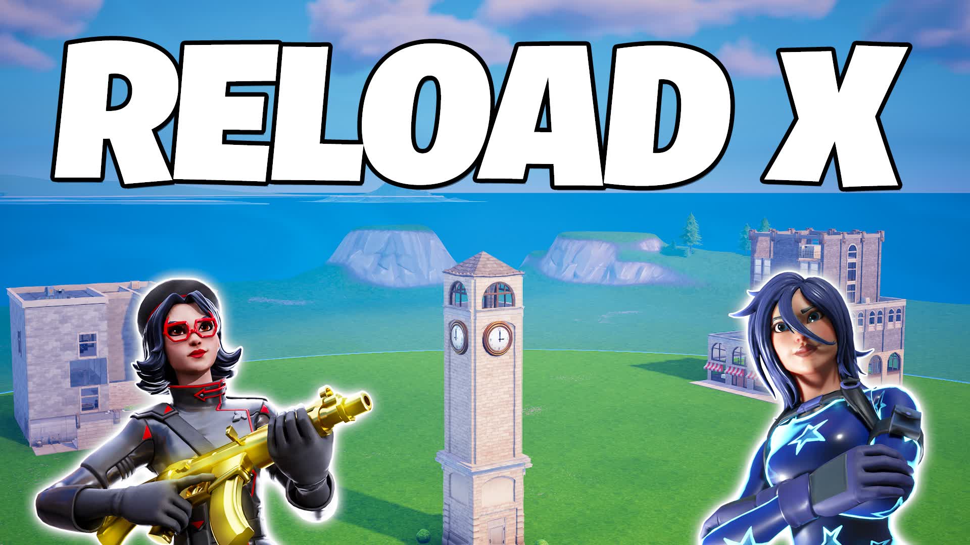 1v1v1 ReloadX Zone Wars ⭐