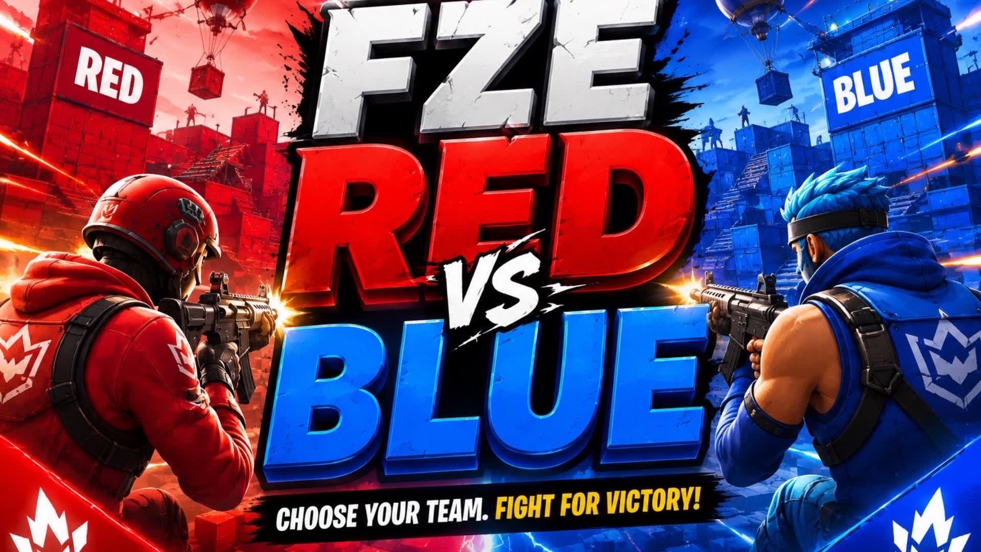 FZE red vs Blue