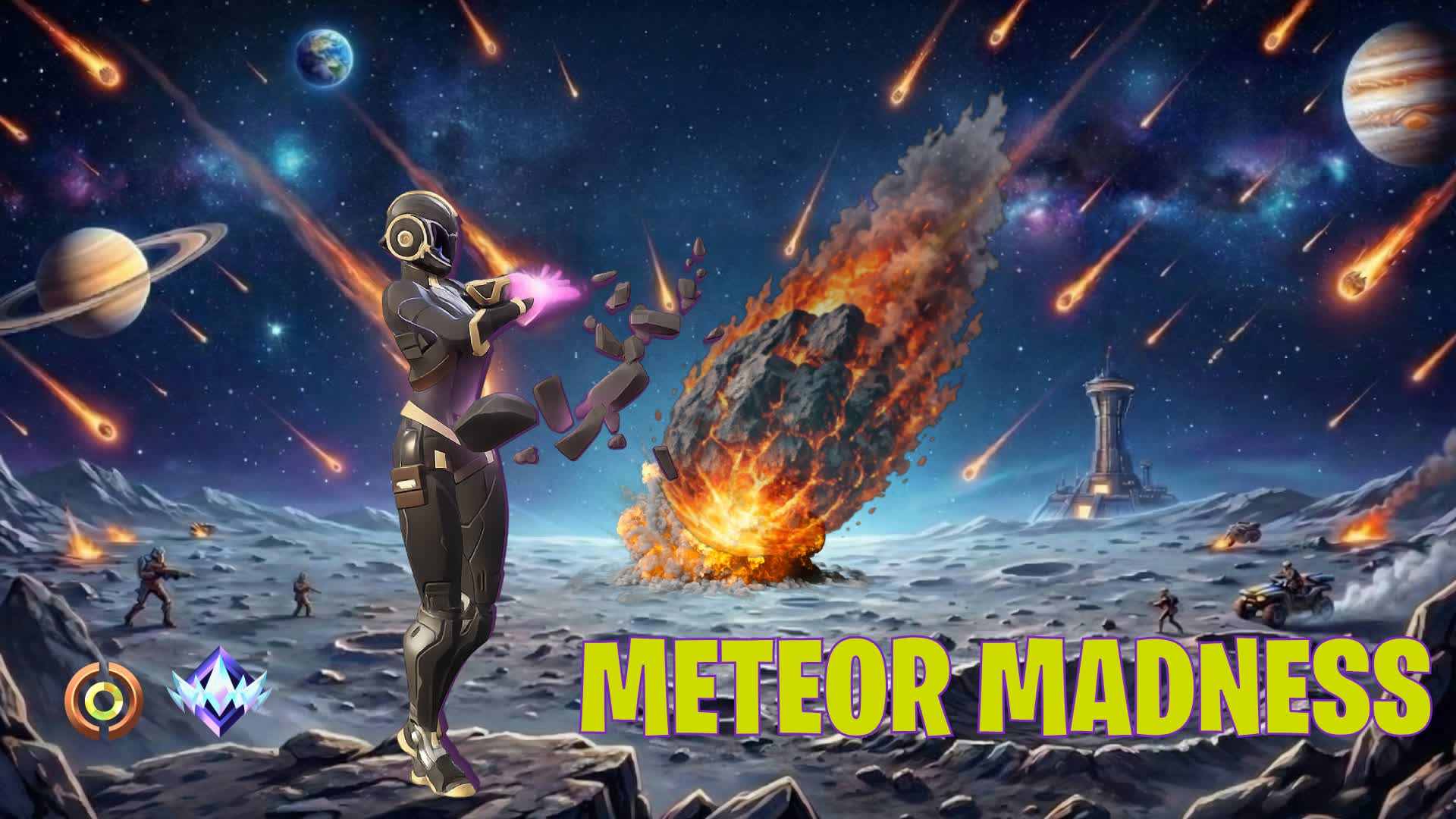 メテオ・マッドネス FB 1対1対すべて