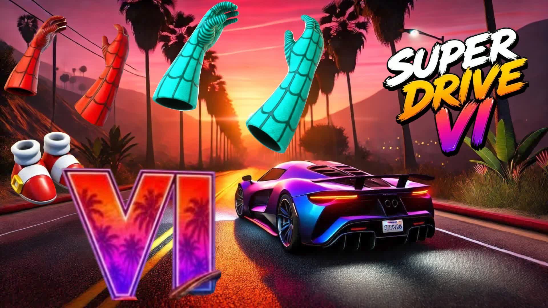 GRAND VS GDA VS DRIVING 🌴🌴 — Fortnite island 6203-8005-5569 by Karakirii 1