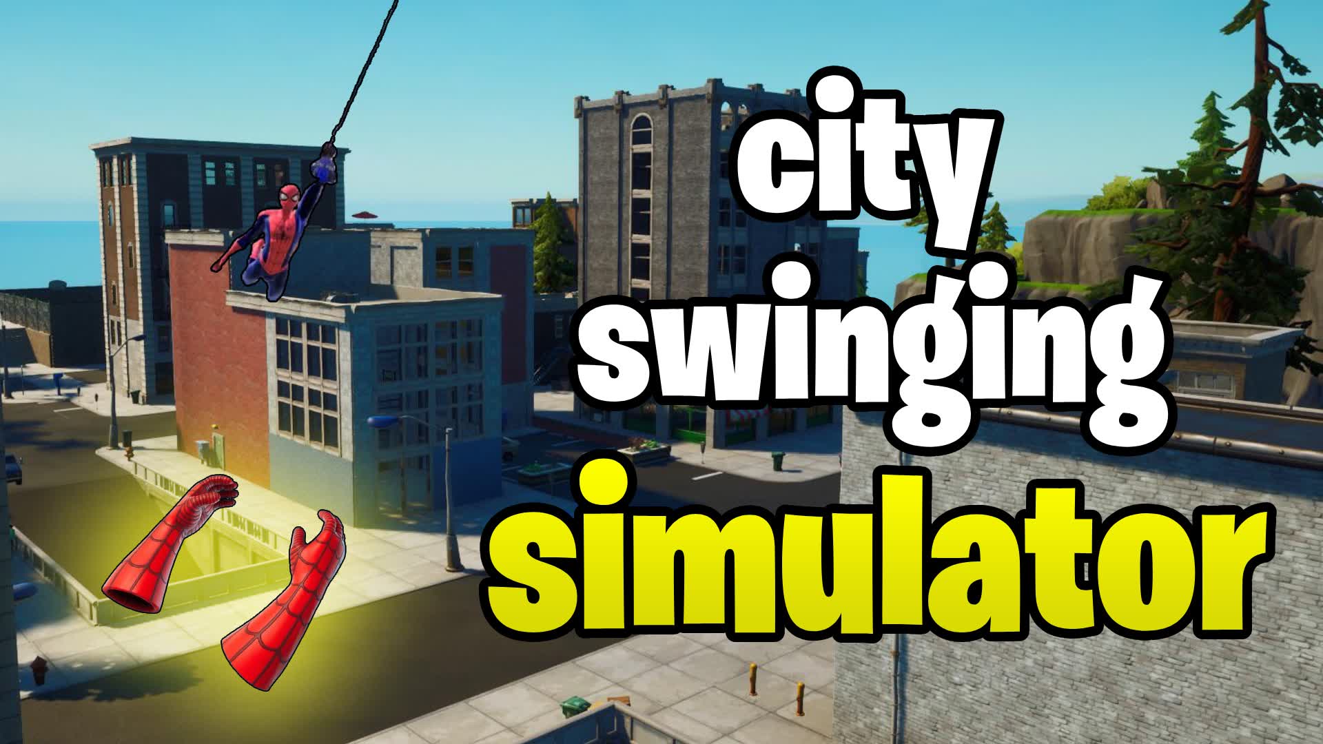 CITY SWINGING SIMULATOR 6323-9779-8707 by johnpork - Fortnite Creative ...