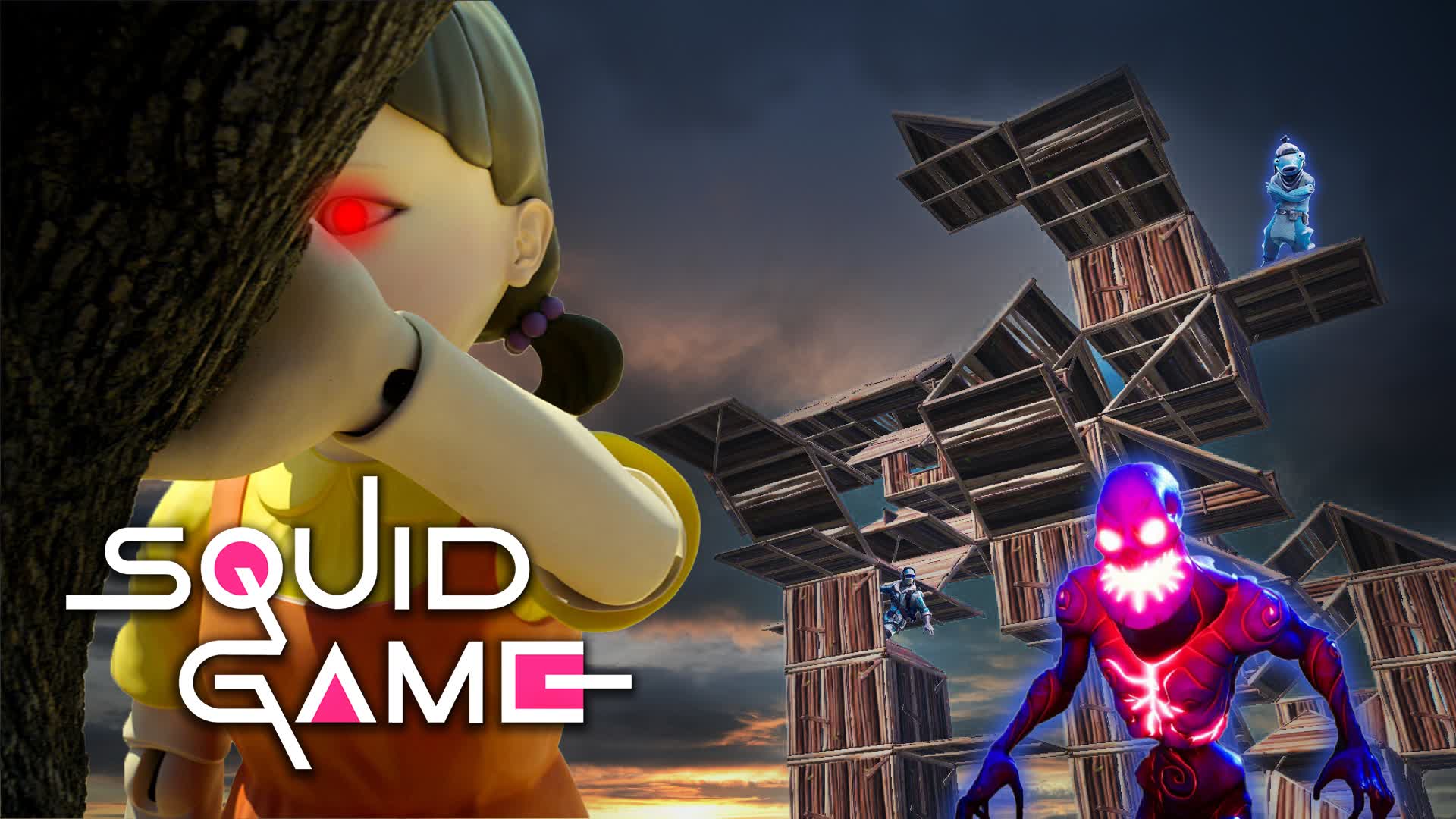 Squid Game 🔴 Red Green Light 🦑Gun Game