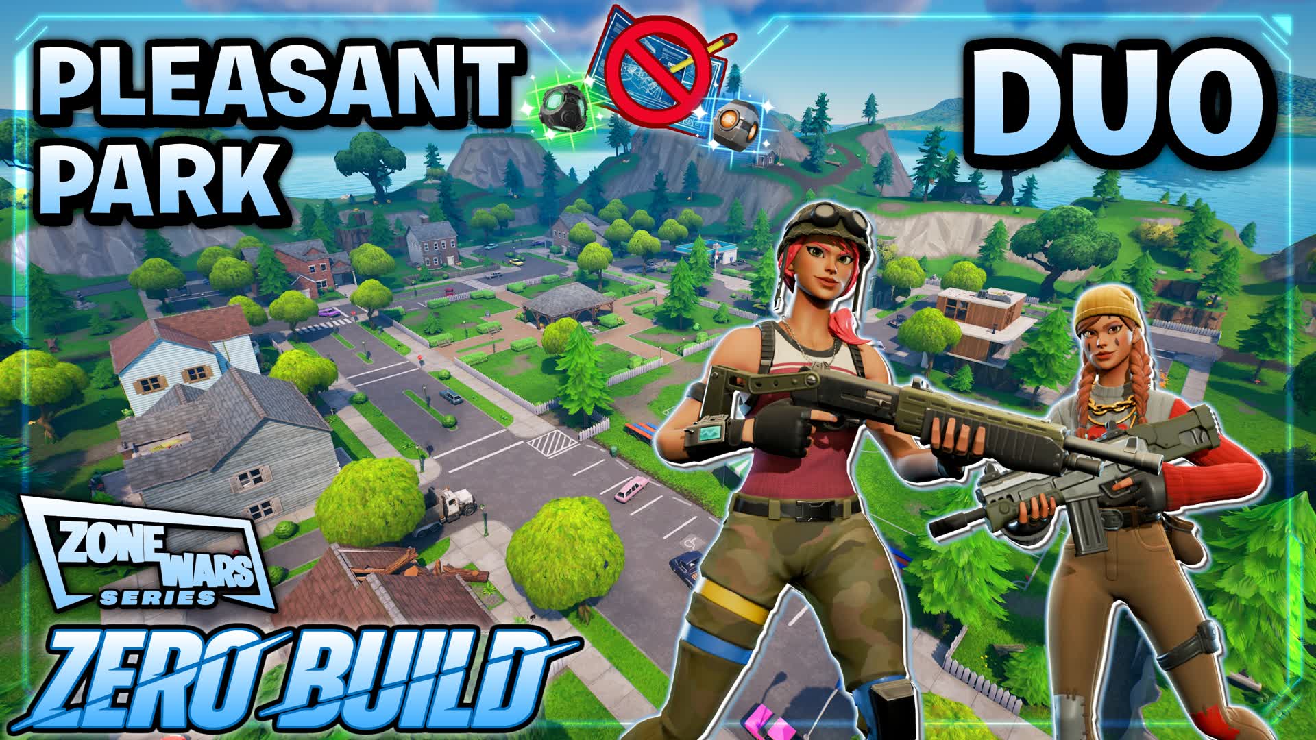 (Duos) Pleasant Park Zero Build ZoneWars thumbnail