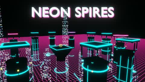 Neon Pillars