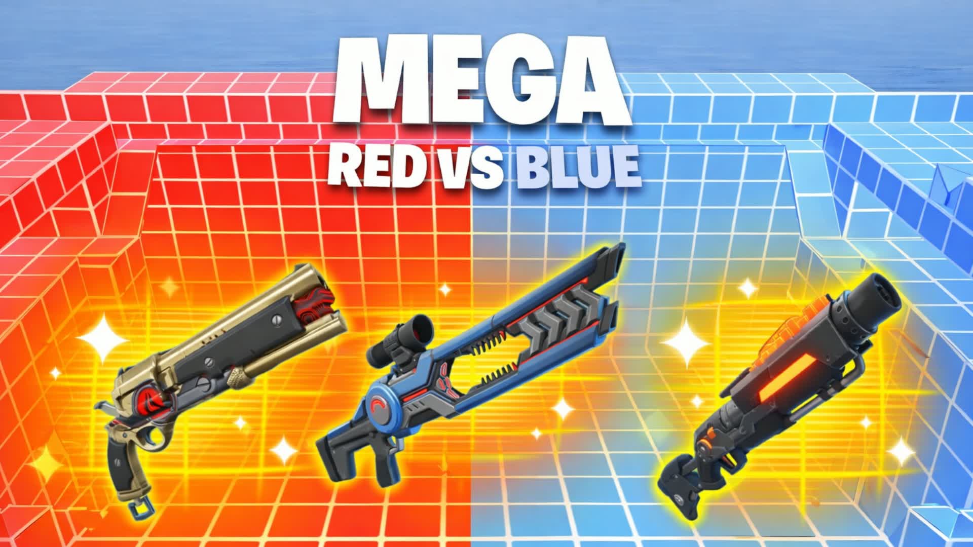 🟦MEGA BLUE VS RED🟥