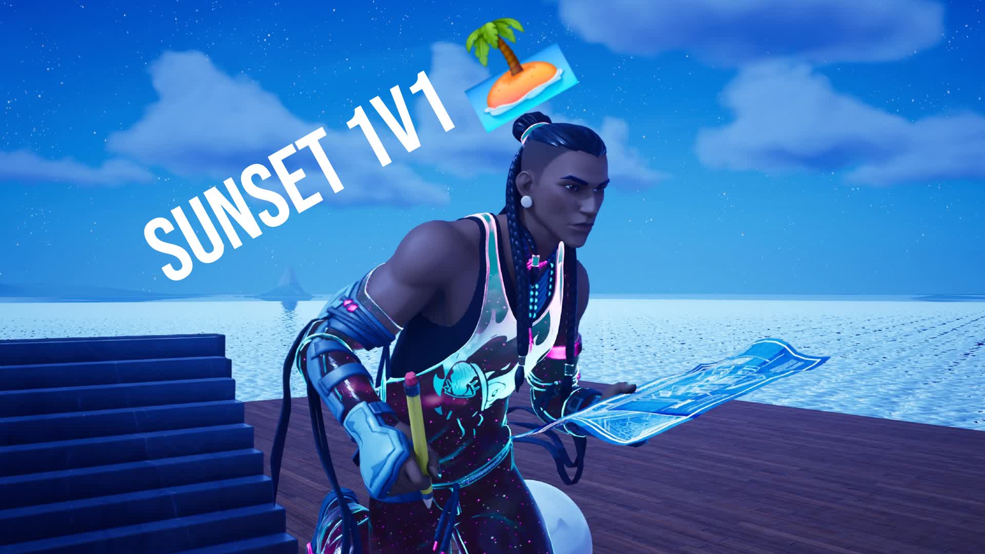 sunset 1v1 🏝