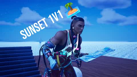 sunset 1v1 🏝