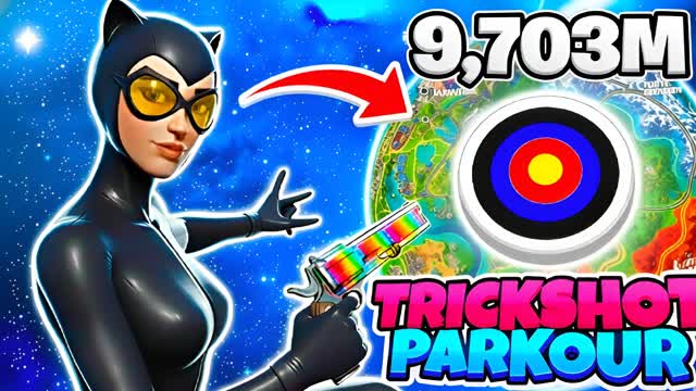 ULTRA TRICKSHOT PARKOUR 🎯 EASY